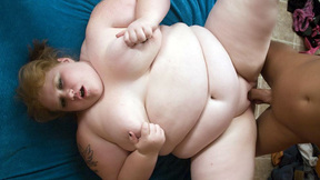 BBW Ruby Passion Spreading Her Fat Pussy