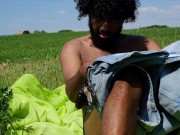 Nearly Caught Rubbing my Cock in Farmers' Field
