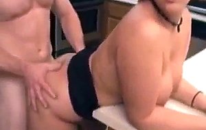 Eden fucked in the kitchen
