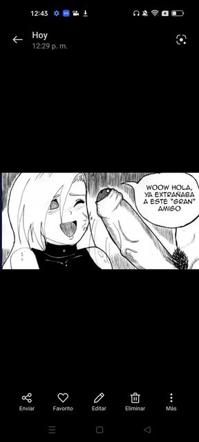 She has it huge, she&#039;s going to break my pussy and my ass - Comic Naruhina part 3