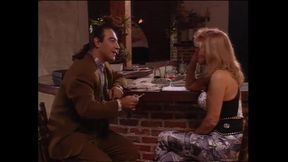 Horny Wife with Hairy Pussy Ass Fucked and Cummed in Mouth by Two Big Cocks