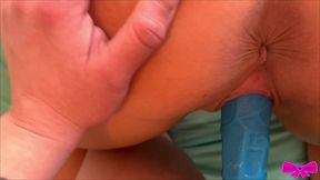 jade jones x dakota marr sex tape ~ fucking jade s pussy pov ~ lesbian nebraska girl/girl strapon closeup wet penetration ~ short for full vid