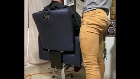 naked barber with Daddy