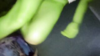She Hulk XXX parody - She Hulk Nude Takes A Shower