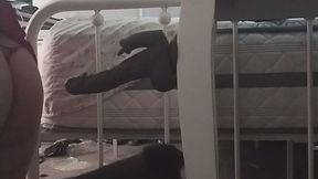 Long fuck session with dildo