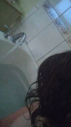 rubbing my transgirl clit