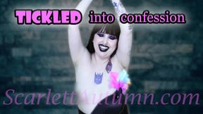 Tickled into confession