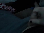 pup shadow pawing off without asking daddy