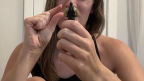 Giantess Endoscopic Blow Job with tiny