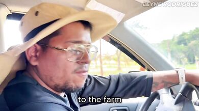 Sexy milf desperate for money gets boned by farmer - POV