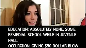 One black and two white