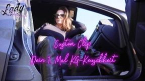 Custom Clip - Dein 1. Mal KG-Keuschheit - GERMAN