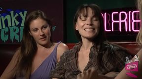 Julia Ann drops by the studio to talk about her movies and share some scenes where she struggles to get to a Teen girl'_s cookie