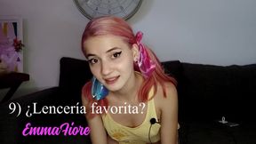 10 Preguntas a Actriz Amateur Argentina