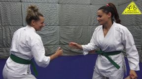 Dolly vs Kimbra judo gi rematch