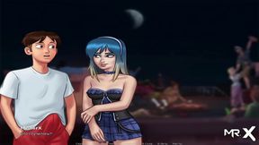 Summertime Saga Anime Sex – Cartoon Couple Enjoy Wild Gameplay Creampie Fun