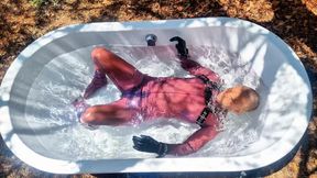 Purple Drone Bath Play Session
