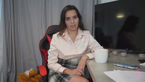 Turning Boss Into Degradation Loving Whore