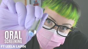 Leela Lapin Examines You and Strokes You in This POV Oral Screening