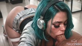 hey, stepbro, watch me ride your dick live on stream while i cheat on my boyfriend [ai]