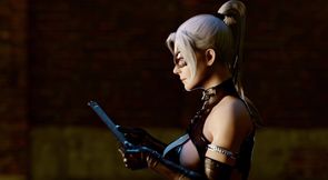 Venom Fucking Black Cat From Behind (Cum Leakage Creampie)