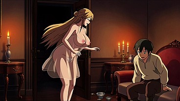 Fresh Bread, Fresh Heat – Ghibli Farm Wife (Created by AI)