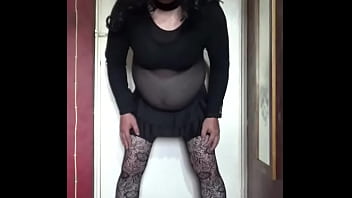 bisexual crossdresser loves playing with toys but a real cock would be better