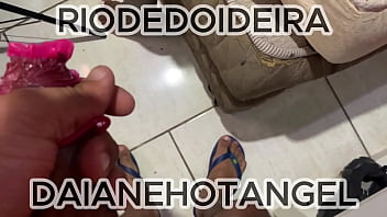 Brazilian bombshell eats pussy and gets creampied in public orgy