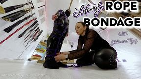 Lifestyle Rope Bondage with Tyny and Stella Liberty