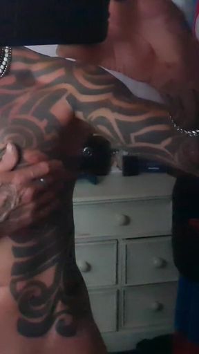 Male Masturbation, Tease Play with Cock