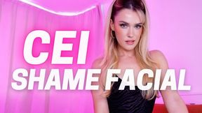 CEI SHAME FACIAL! - Cum Eating Instructions Self Facial JOI