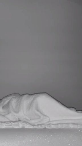 Night Vision Cam Catches Roommate Rubbing Herself   Clip 1