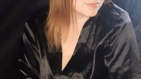 Black robe and a cigarette