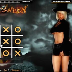 Halloween Hot Pumpkin Tic Tac Toe by Misskitty2k Gameplay