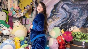 ziva fey - beginning stages blueberry transformation inflation joi