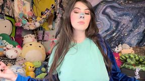 ziva fey - beginning stages blueberry transformation inflation joi