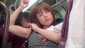 Japanese Sex Public Fetish: Reverse Nanpa On The Bus