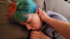 Hot Younger Step Sister wants to Help Relieve My Stress - But Our Parents Are Home!