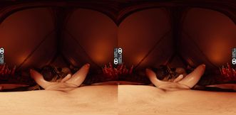 Lae'zel Deepthroat Blowjob at the Tent (VR POV)