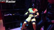 Leather Master CBT on bound rubber gimp PREVIEW