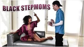 Ebony Matriarch's Lewd Lesson: Diego, Juan, Jackson Raise the Bar
