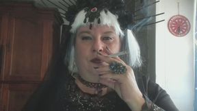 FemDom Witch Humiliating gay sex faggot words of magical power by The Mature Lady L aka The Gray Witch, Halloween clip, re-released from another of My studios. Witchy vibes, Mind fuck, gay sex humiliation fetish.