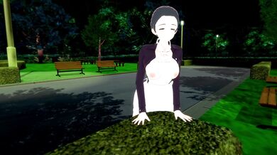 應許的夢幻島| 伊莎貝拉在公園裡自慰[3d無盡]