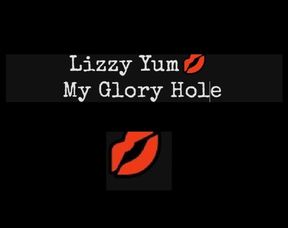 Lizzy Yum gloryhole - colon and anus kiss camera, post-op anal close-up at glory hole #2