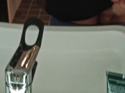 against mirror
