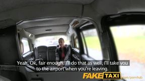 Hungarian beauty in hot cab sex