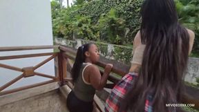 GIANT DOMINANCE CONTROLLING THE DWARF'S AIR - NEW GIRL VANESSA DEKKER - NEW MF MAY 2025 - CLIP 01