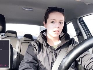 Going Thru a Drive Thru whilst Trying Not To CUM