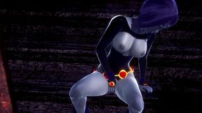 raven fingering that pussy - titans 3d porn