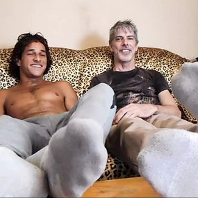 Richard Lennox and Tony Cazzo Smothers You With Their Feet